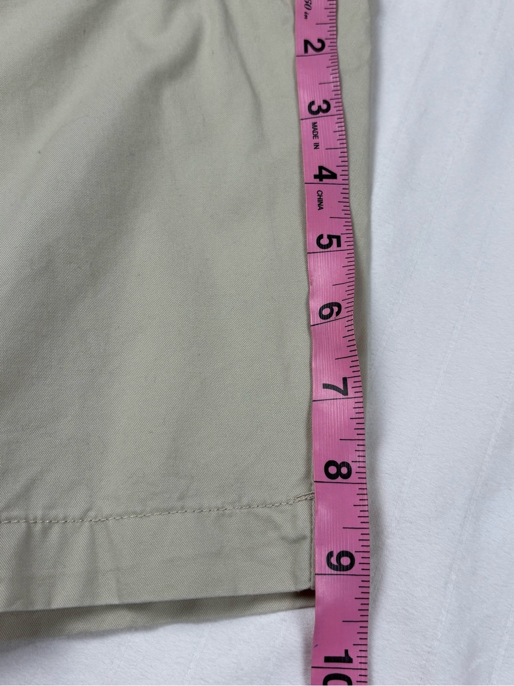 Polo by Ralph Lauren boys 14 Beige Flat-Front Chino Shorts - Picture 8 of 10